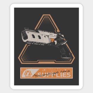 Mozambique Here - Apex Legends Sticker